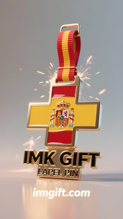 in987-Una-insignia-de-una-pulgada-cuadrada-lleva-montañas-y-ríos